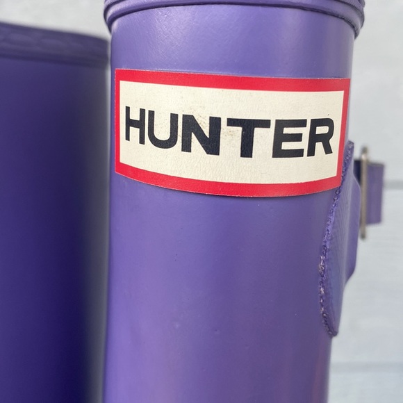 Hunter Purple Rain Boot Women’s size 5m / 6f - Picture 9 of 16